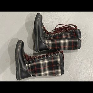 PAJAR Canada plaid winter boots